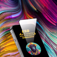 Universal karastatud klaas 9D OneFit AI-29 6,5"