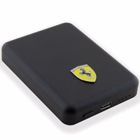 Powerbank Ferrari Metal Logo MagSafe 15W 5000mAh - must