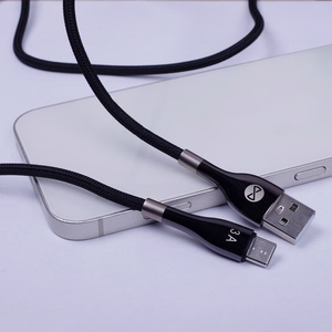 Forever Sleek kaabel USB - USB-C 1,0 m 3A must