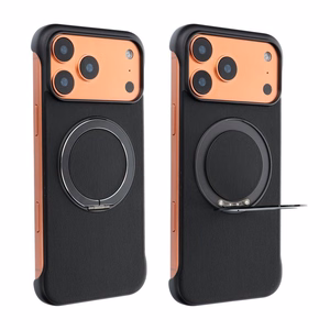 Ümbris EDGE FREE ühilduv koos MagSafe jaoks IPHONE 17 must