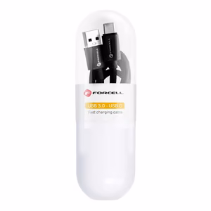 Kaabel USB A to USB C Forcell F-Energy QC3.0 3A Tube 1 m C398 must