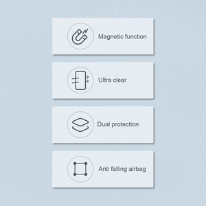 Nillkin Nature Pro armored ümbris with MagSafe jaoks iPhone 15 Plus - sinine