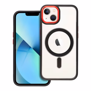 COLOR EDGE MAG COVER Ümbris compatible with MagSafe jaoks IPHONE 13 must punane