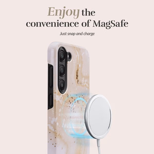 MIO Gold Marble Magsafe ümbris Samsung S24 FE 5G