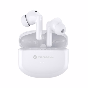 FORCELL F-AUDIO Clear Sound wireless earphones bluetooth TWS valge