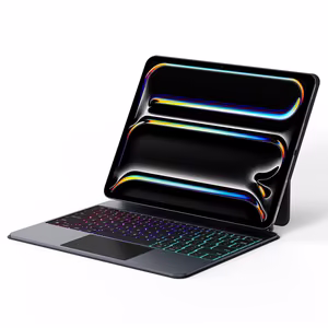 Dux Ducis MK-seeria klaviatuurümbris iPad Pro 13" (2024) jaoks, must