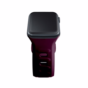 3mk silikoonrihm Apple Watchile, 38/40/41/42 mm, Mulberry, väike suurus