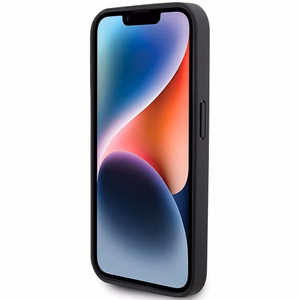 Ferrari Twist Metal Logo ümbris jaoks iPhone 15 Pro - punane