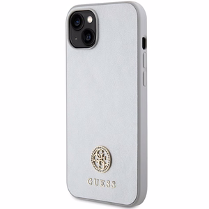 Guess GUHCP15MPS4DGPS iPhone 15 Plus 6.7" hõbedane/hõbedane hardcase Strass Metal Logo