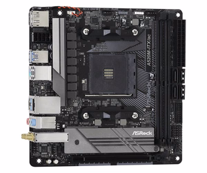 Asrock A520M-ITX/ac emaplaat Socket AM4 micro ATX