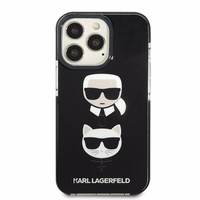 Karl Lagerfeld Karl&Choupette Head Ümbris jaoks iPhone 13 Pro Max - must