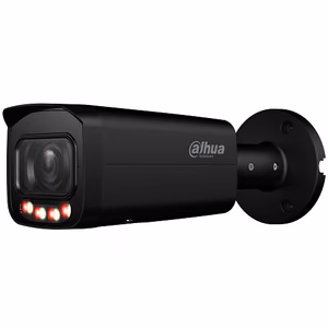 Dahua IPC-HFW2449T-ZAS-IL 4 MP Smart Dual Light WizSense Network Bullet Camera, 2.7–13.5 mm, Black