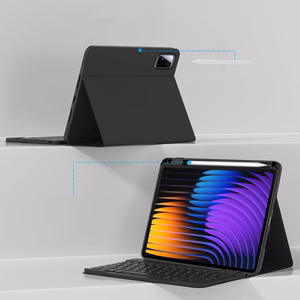 Tech-Protect SC Pen + Keyboard Ümbris jaoks Xiaomi Pad 7 / 7 Pro - Must