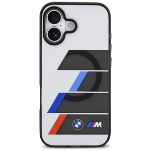 BMW M IML Metal Buttons Tricolor Lines MagSafe Ümbris jaoks iPhone 17 - hall