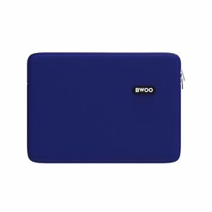 BWOO neoprene laptop bag size 15" dark sinine