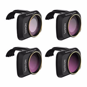 Komplekt of 4 filters ND-PL 4/8/16/32 Sunnylife jaoks DJI Mini 2 SE / Mini 2 (MM-FI9255)