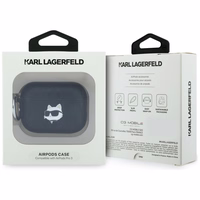 Karl Lagerfeld Monogram Choupette Head Ümbris for AirPods Pro 3 - must