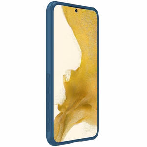 Nillkin Super Frosted Shield Pro ümbris jaoks Samsung Galaxy S23+ armored cover + phone stand sinine