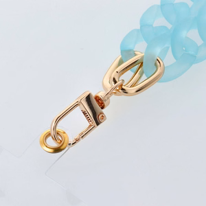 PANAMA Phone lanyard, Phone pendant / cord length 40cm (20cm in the loop) / on wrist - sinine