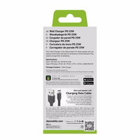 SBS TETR1CPD25 25W USB-C Wall Laadija koos Power Delivery - must