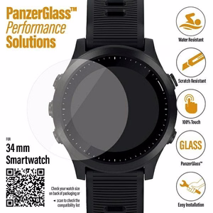 PanzerGlass Ekraanikaitse jaoks Samsung Galaxy Watch 3 34mm / Garmin Forerunner 645 / 645 Music / Fossil Q Venture Gen 4 / Skagen Falster 2"