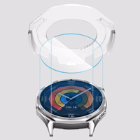 Tech-Protect Easy Set+ 2-pack karastatud klaas jaoks Huawei Watch GT 5 46 mm - läbipaistev