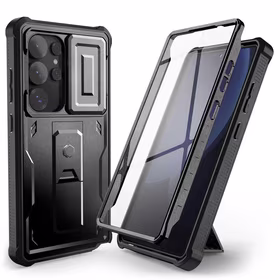 Tech-Protect Kevlar Cam+ Ümbris jaoks Samsung Galaxy S25 Ultra - must