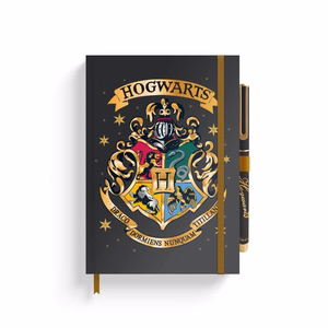Harry Potter Hogwarts A5 märkmik pliiatsiga