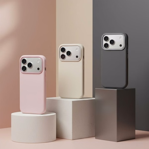 Ümbris mudelile iPhone 18 Pro Max / 17 Pro Max Forcell F-Protect Frame Premium ühildub MagSafe'iga (värv: hall)