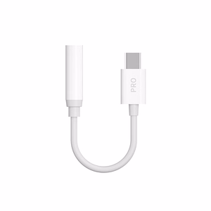 Dudao audio adapter headphone adapter from USB Type C to mini jack 3.5 mm valge (L16CPro valge)