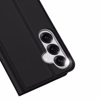 DUX DUCIS wallet ümbris SKIN PRO jaoks SAMSUNG S25 Plus must