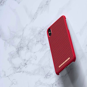 Nordic Elements Saeson Idun ümbris seadmele iPhone XS Max, punane