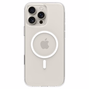 Spigen Thin Fit MagSafe Ümbris jaoks iPhone 16 Pro Max - Läbipaistev and valge