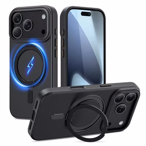 Tech-Protect MagRing MagSafe ümbris jaoks iPhone 17 Pro - matt must