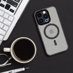 Tel Protect Magnetic Splash Frosted Ümbris jaoks Iphone 15 must