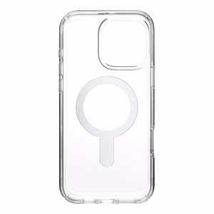 Speck Presidio Perfect-Clear MagSafe'i ja ClickLocki toega ümbris iPhone 16 Pro Max-le, Clear/Chrome