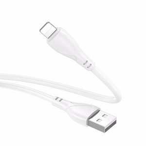 Borofone кабель BX121 Energy - USB в Lightning - 2,4A 1 метр белый