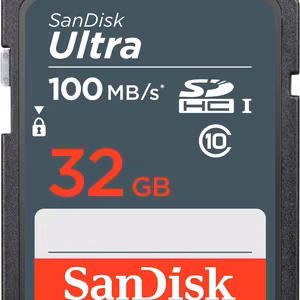 SanDisk mälukaart 32GB SDHC Ultra 100 MB/s