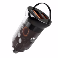 Wozinsky 65W Car Laadija USB-C PD 65W / USB-A 45W QC 3.0 - must