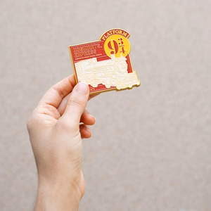 Harry Potter Platform 9 3/4 külmkapimagnet, 7 × 7 cm