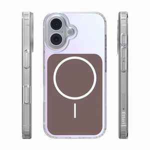 Etteri Hidden Pearl case for iPhone 16 6,1" brown