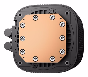 DeepCool LE360 V2 ZERO DARK protsessori vedelikjahutuskomplekt, 12 cm, must, 1 tk