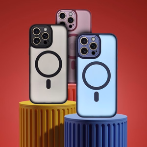 VARIETE MAG COVER Ümbris compatible koos MagSafe jaoks IPHONE 15 PRO MAX lilla