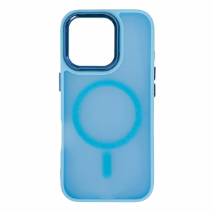 Magnetic Collection MagSafe ümbris jaoks iPhone 16 Pro Max - light sinine