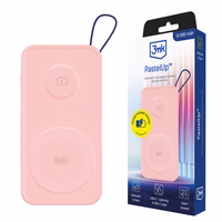 Powerbank 3mk PastelUp 10,000mAh 22.5W USB 1A1C - roosa