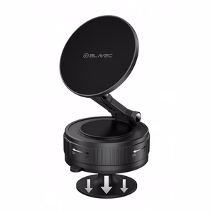 Blavec Car holder BHV-02 magnetic vacuum to windshield (BHV02-PMB) black