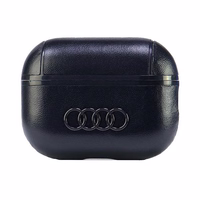 Audi Leather Big Logo AirPods Pro 2 cover must/must AU-APP2-GT/D3-BK
