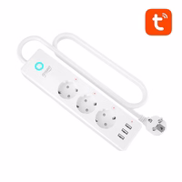 Gosund P1 PLUS nutikas WiFi power strip (3x AC schuko, 3x USB-A) Tuya