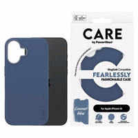 CARE by PanzerGlass Fashion Ümbris iPhone 16 6.1" sinine/sinine MagSafe 1381