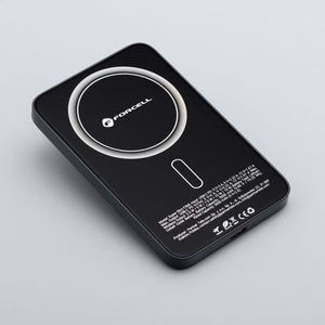 Powerbank compatible with MagSafe Forcell F-Energy SuperSlim F5K8 QC4.0 PD3.0 15W 5000 mAh must